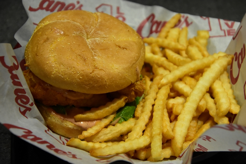 Opening of Raising Cane's